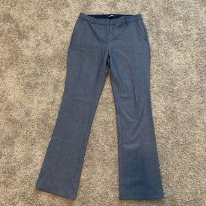 Express Mid Rise Barely Boot Dress Pants